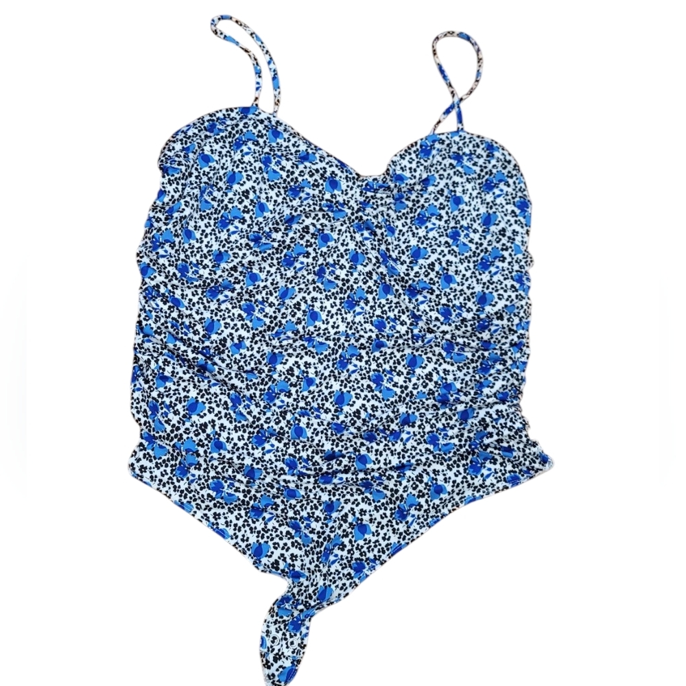 Express Floral Body Contour Bodysuit